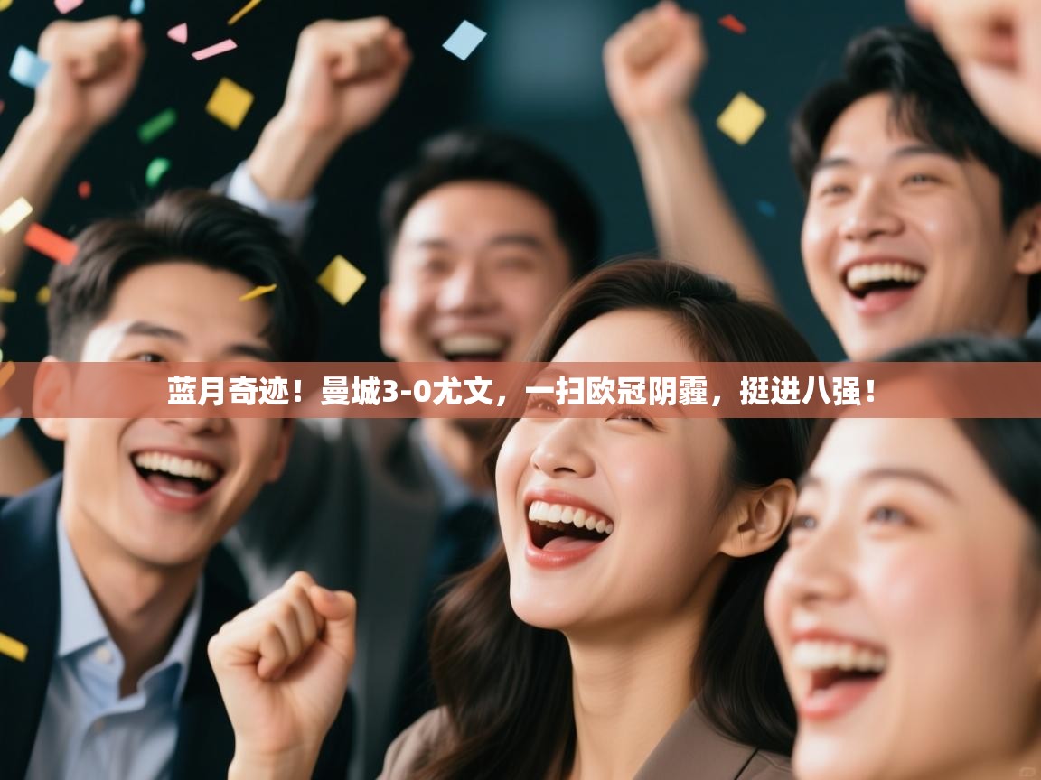 蓝月奇迹！曼城3-0尤文，一扫欧冠阴霾，挺进八强！