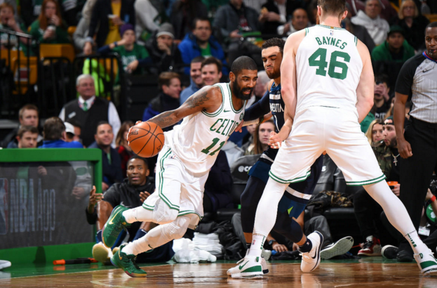 欧文再战篮球赛场，绿衫军豪取连胜